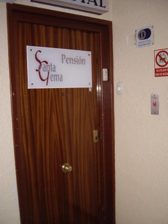 Pension Santa Gema Saragossa Exterior foto